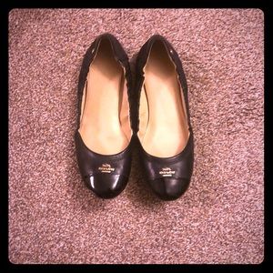 Coach Black Ballet Flats **size 9**